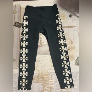 NWOT Tory Burch Black Leggings Size M
